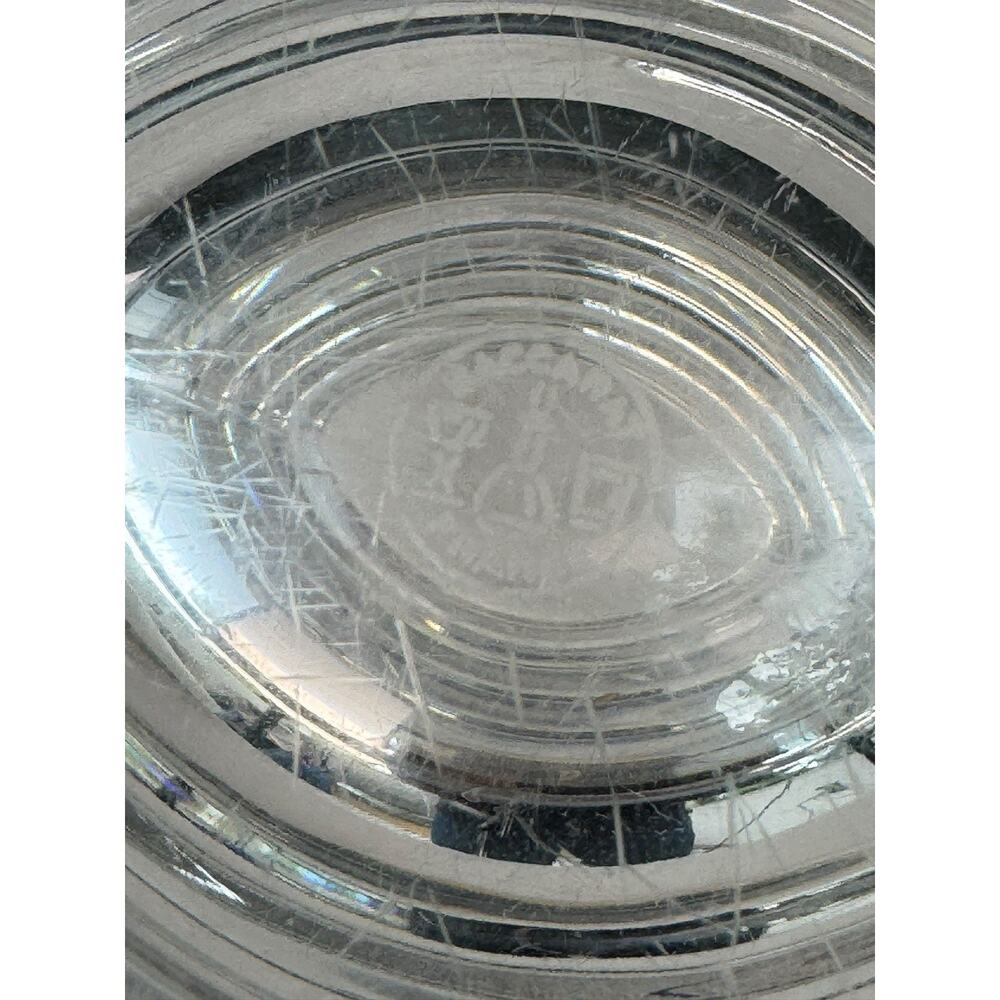 Baccarat Coco Crystal Vase Large 8", French Art Glass Tiered Vase Signed - Picture 7 of 7